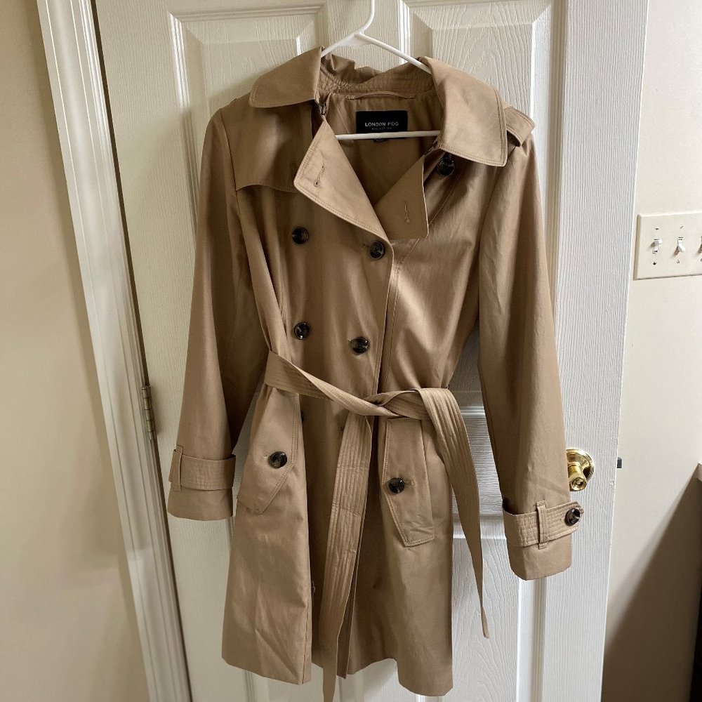 London Fog hooded coat